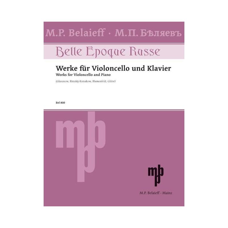 Works for Cello and Piano