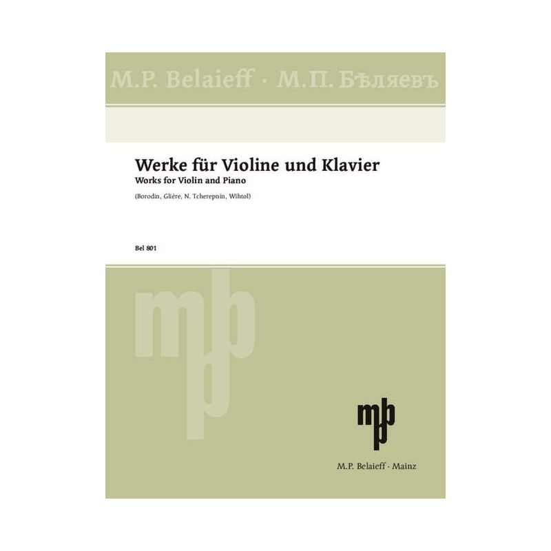 Works for Violin and Piano
