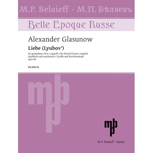 Glazunov, Alexander - Liebe...