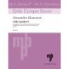 Glazunov, Alexander - Liebe op. 94