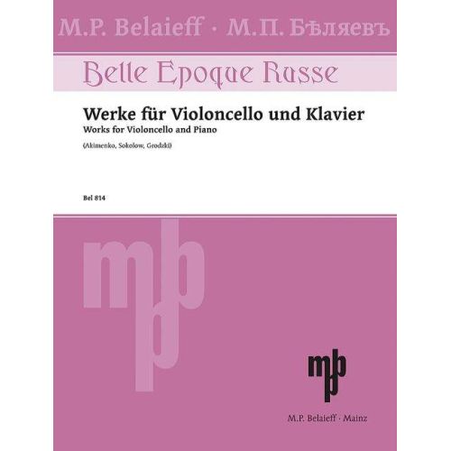 Works for Cello and Piano