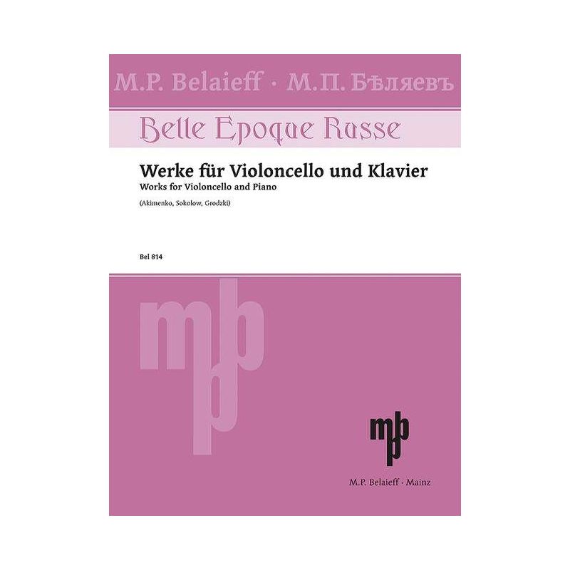 Works for Cello and Piano