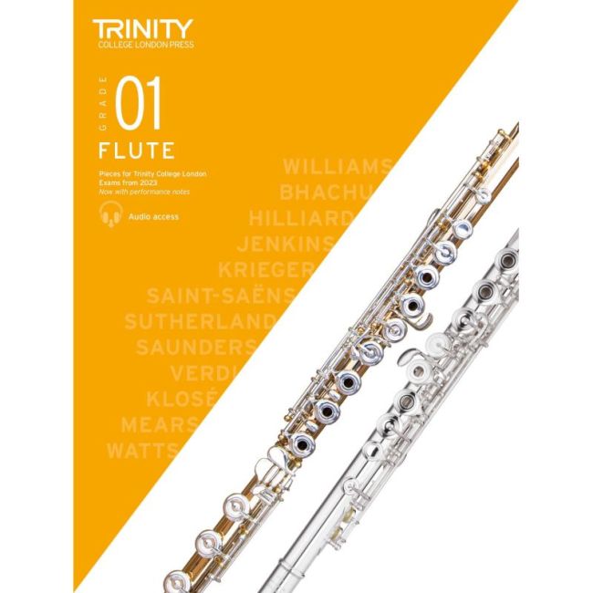 Trinity - Flute from 2023. Grade 1 (score & part)