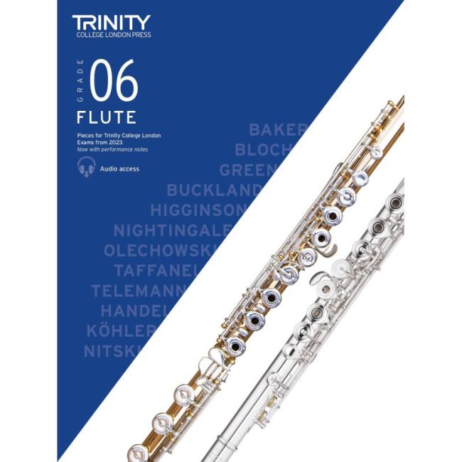 Trinity - Flute from 2023. Grade 6 (score & part)