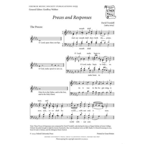 Trendell, David - Preces &...
