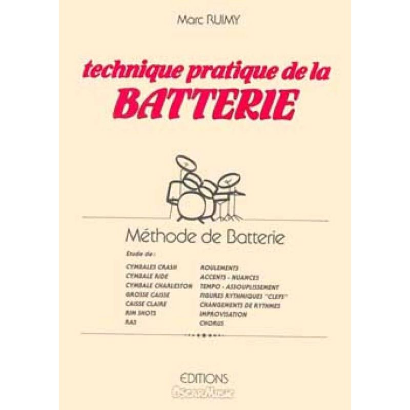 Ruimy, Marc - Technique pratique de la Batterie