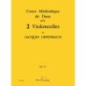 Offenbach, Jacques - Cours méthodique de duos pour 2 violoncelles Op.51