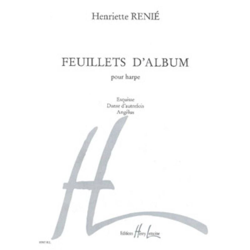 Renié, Henriette - Feuillets d'album