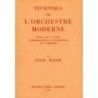 Widor, Charles-Marie - Technique de l'orchestre moderne