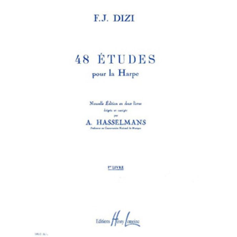 Dizi, François-Joseph - 48 Etudes pour la Harpe