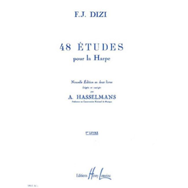 Dizi, François-Joseph - 48 Etudes pour la Harpe