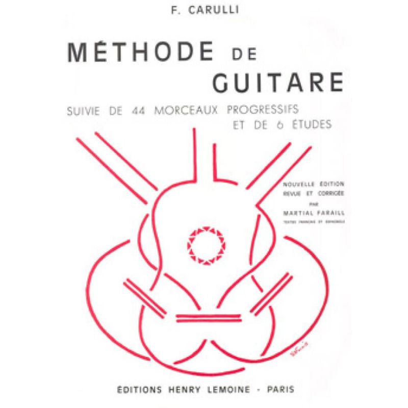 Carulli, Ferdinando - Méthode de guitare