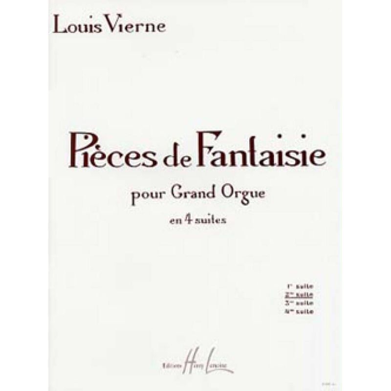 Vierne, Louis - Suite 2 Op.53