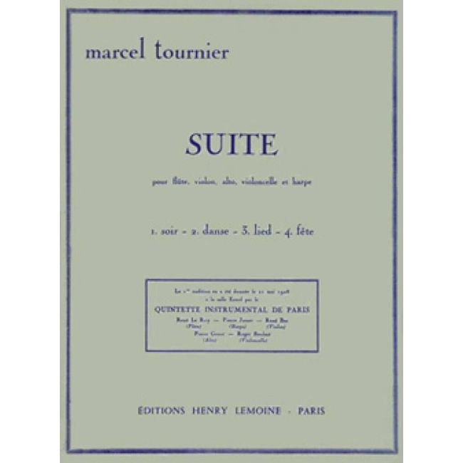 Tournier, Marcel - Suite Op.34