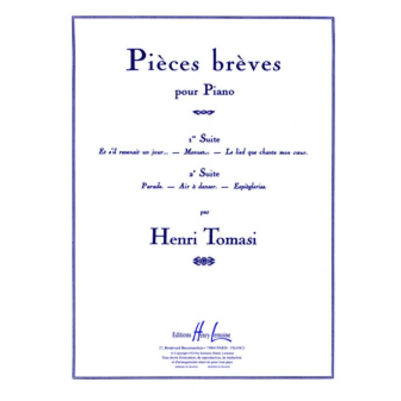 Tomasi, Henri - Pièces brèves, suite n°1