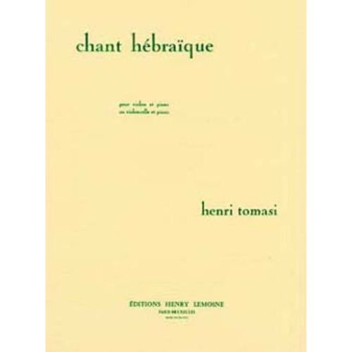 Tomasi, Henri - Chant...