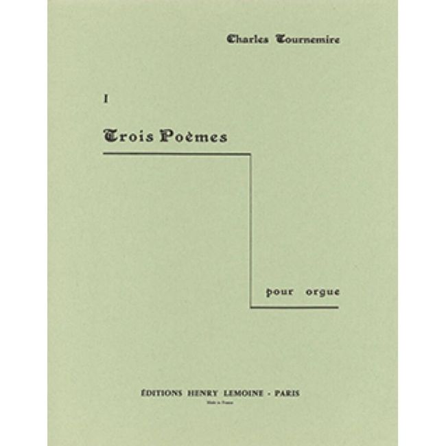Tournemire, Charles - Poèmes (3) n°1