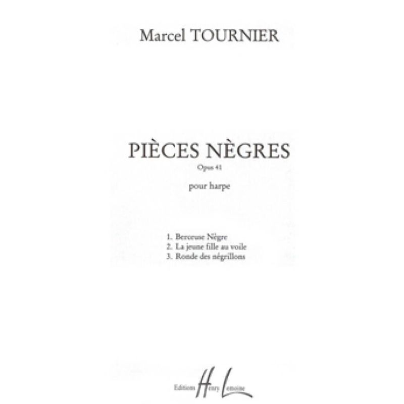 Tournier, Marcel - Pièces nègres (3) Op.41