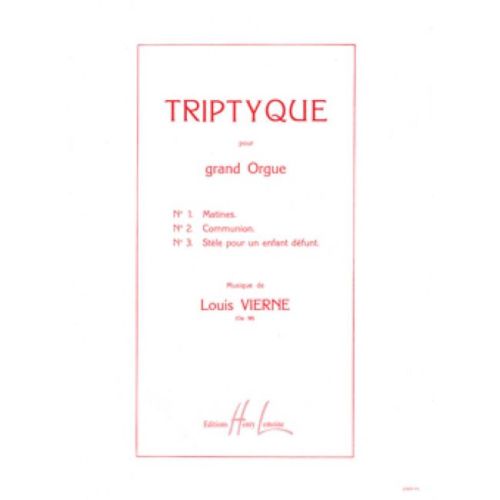Vierne, Louis - Triptyque...