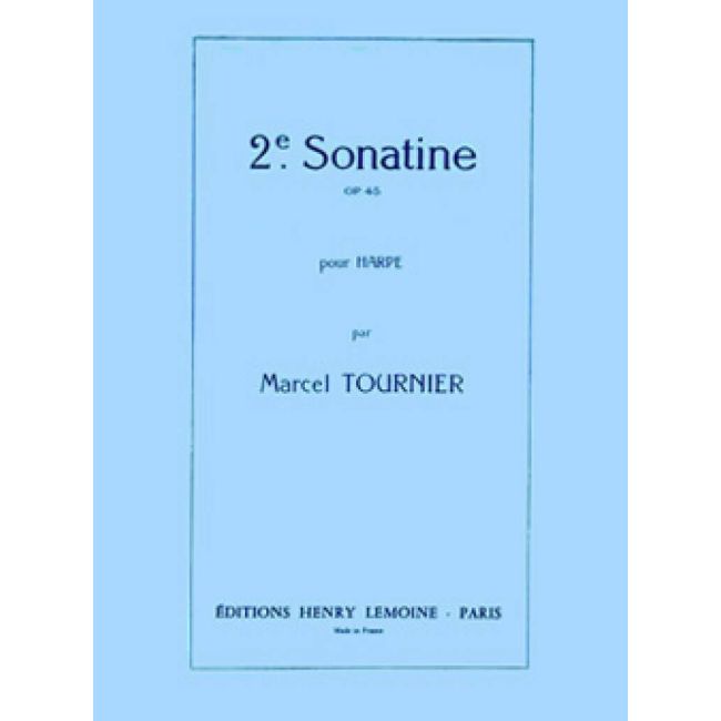 Tournier, Marcel - Sonatine n°2 Op.45