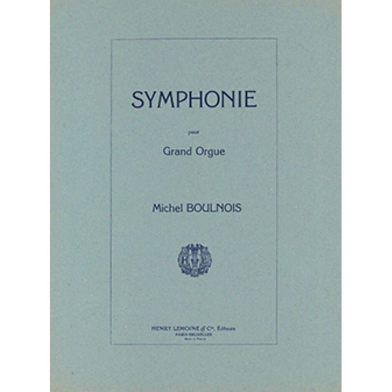 Boulnois, Michel - Symphonie