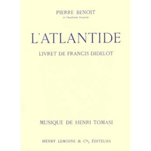 Tomasi, Henri - L'Atlantide