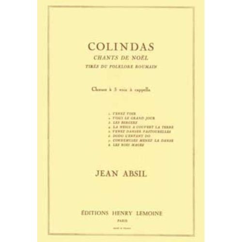 Absil, Jean - Colindas