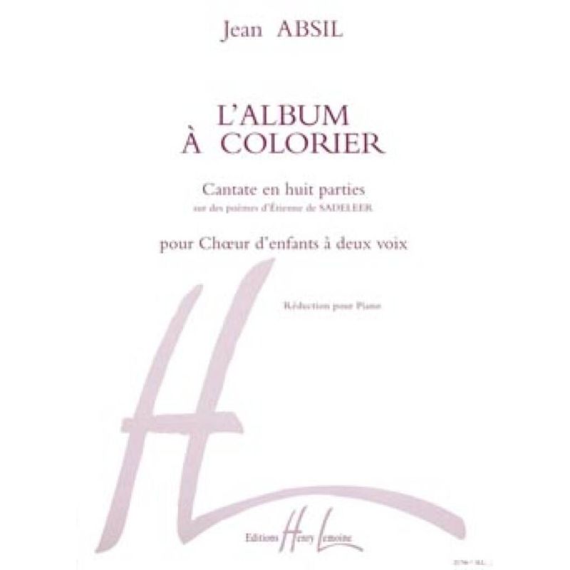 Absil, Jean - Album à colorier Op.68