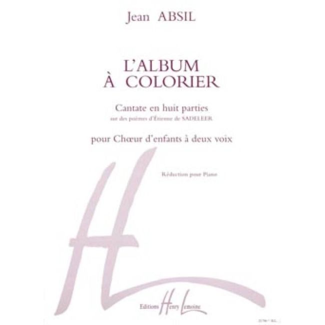 Absil, Jean - Album à colorier Op.68