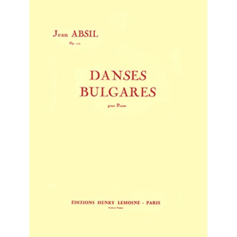 Absil, Jean - Danses bulgares