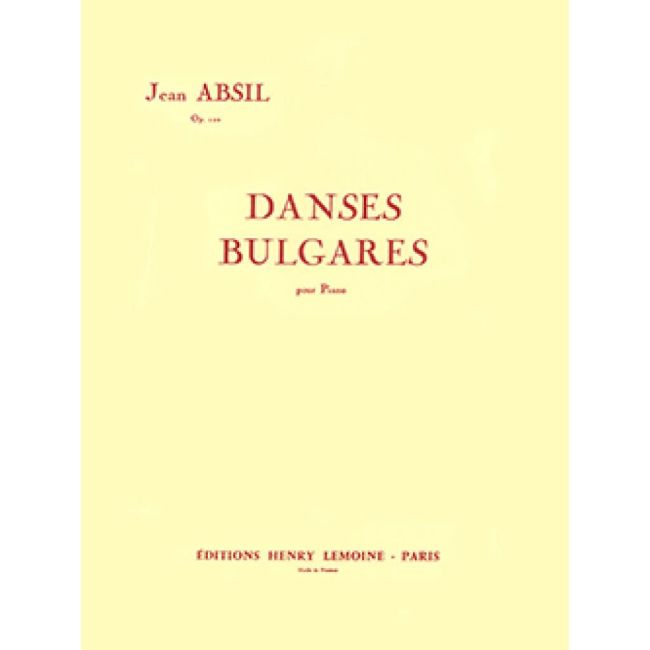 Absil, Jean - Danses bulgares