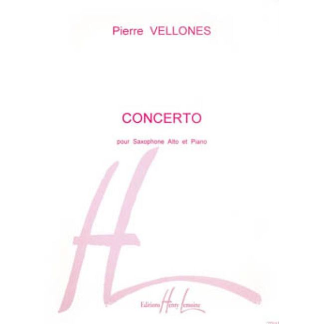 Vellones, Pierre - Concerto Op.65