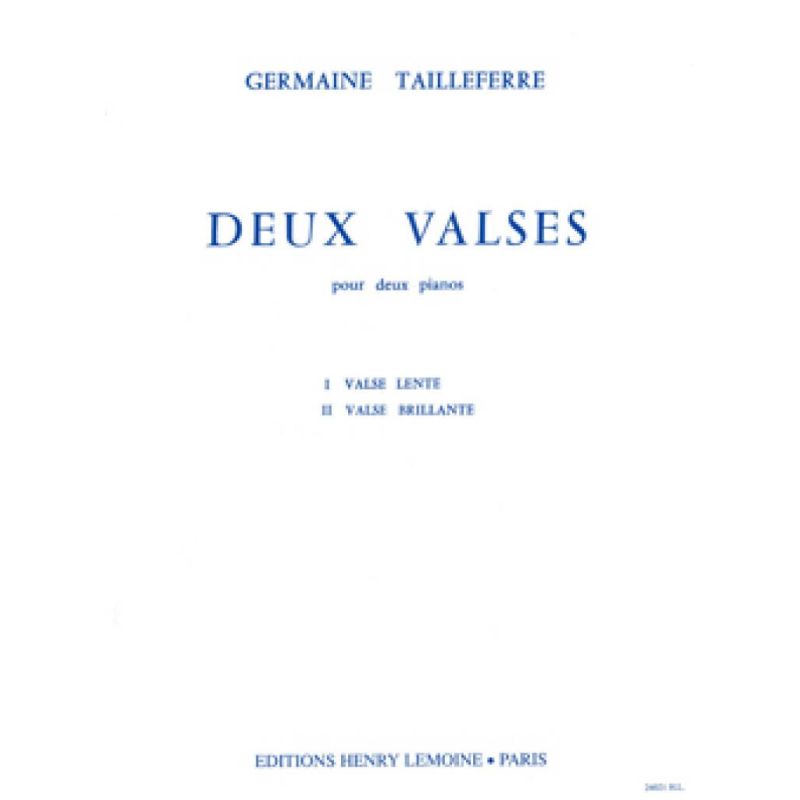 Tailleferre, Germaine - Valses (2)