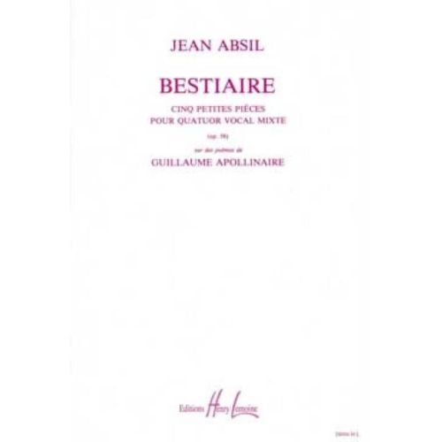 Absil - Bestiaire Opus58