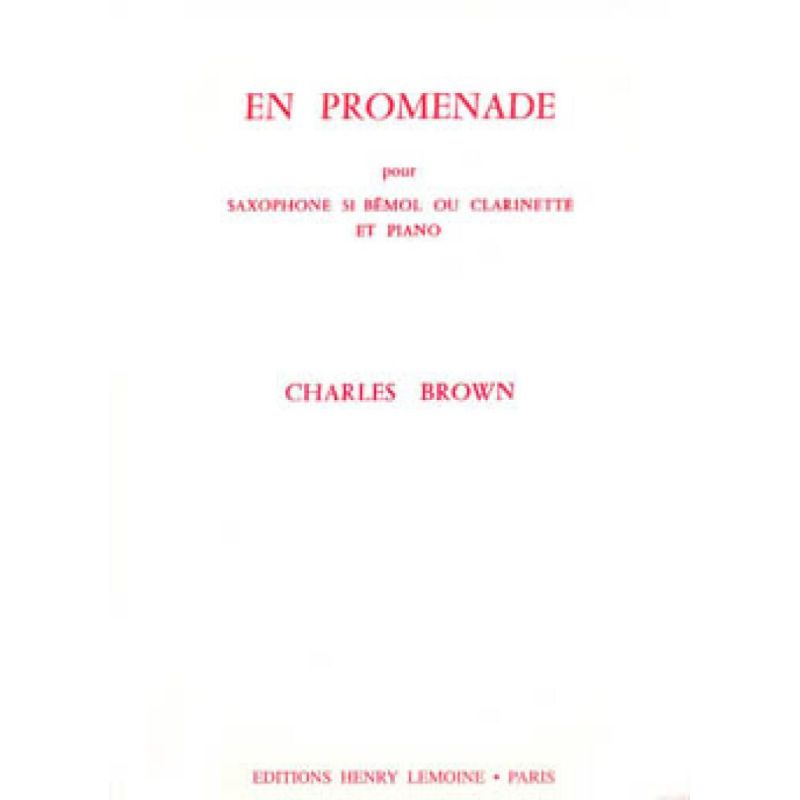 Brown, Charles - En promenade