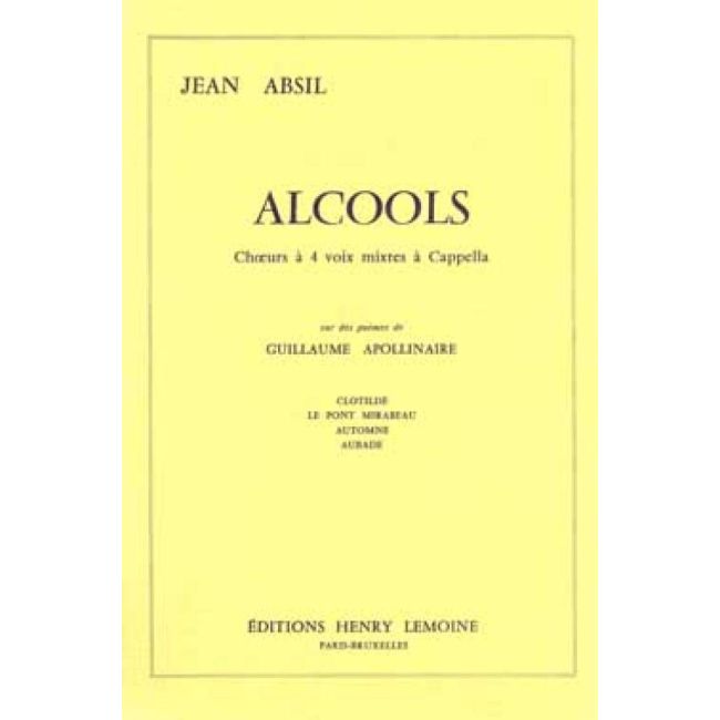 Absil, Jean - Alcools Op.43
