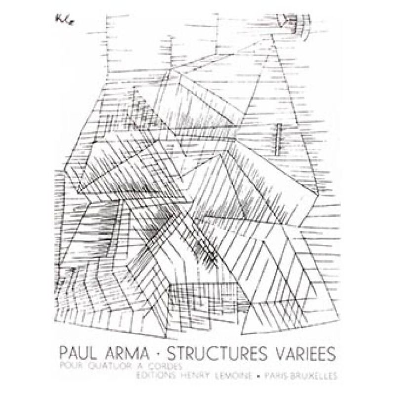 Arma, Paul - Structures variées
