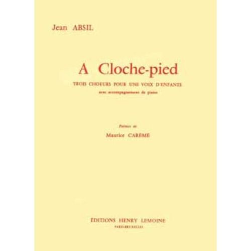 Absil, Jean - A cloche-pied...