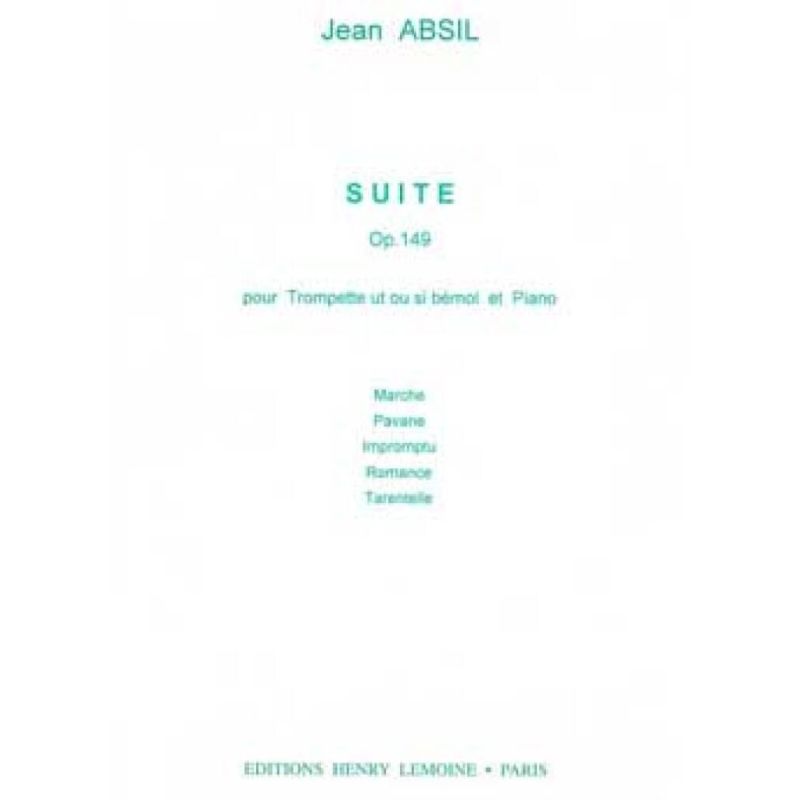 Absil, Jean - Suite Op.149