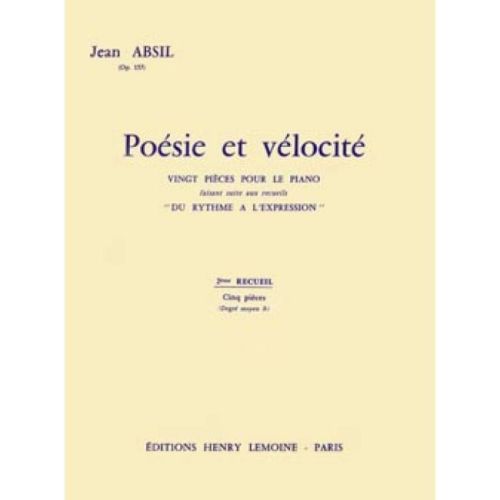 Absil, Jean - Poésie et...