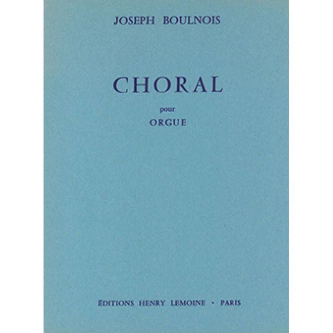 Boulnois, Joseph - Choral