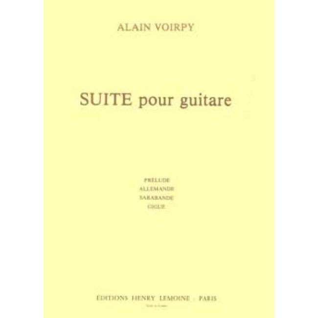 Voirpy, Alain - Suite pour guitare