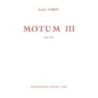 Voirpy, Alain - Motum III