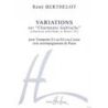 Berthelot, René - Variations sur Charmante Gabrielle