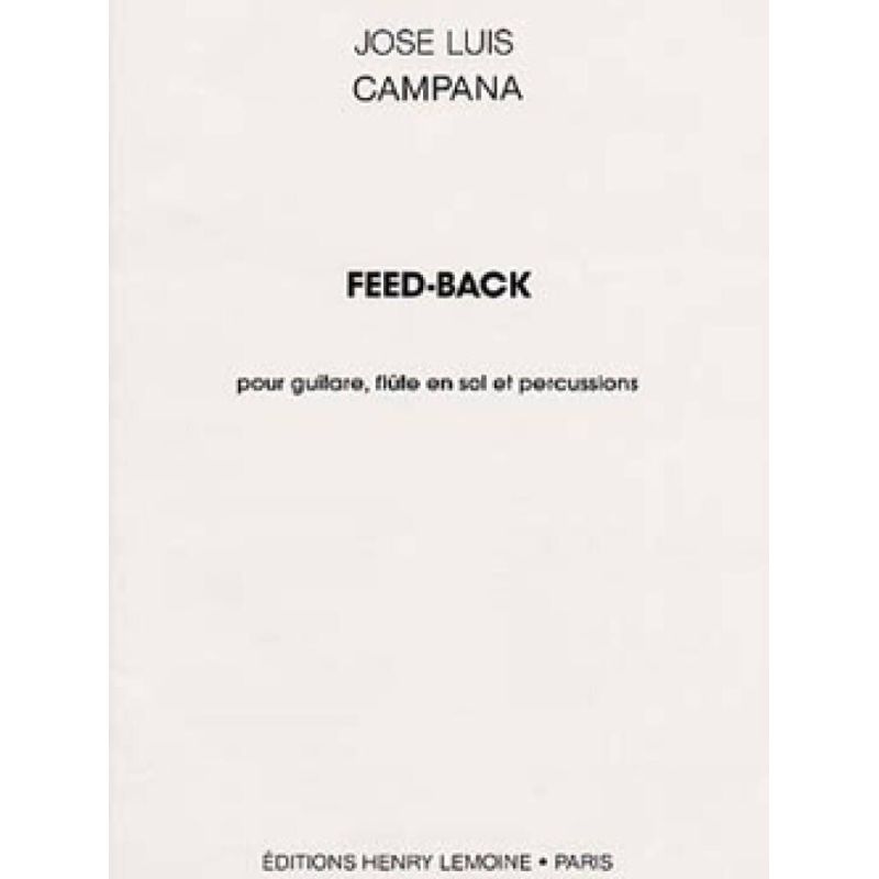 Campana, José-Luis - Feed-Back