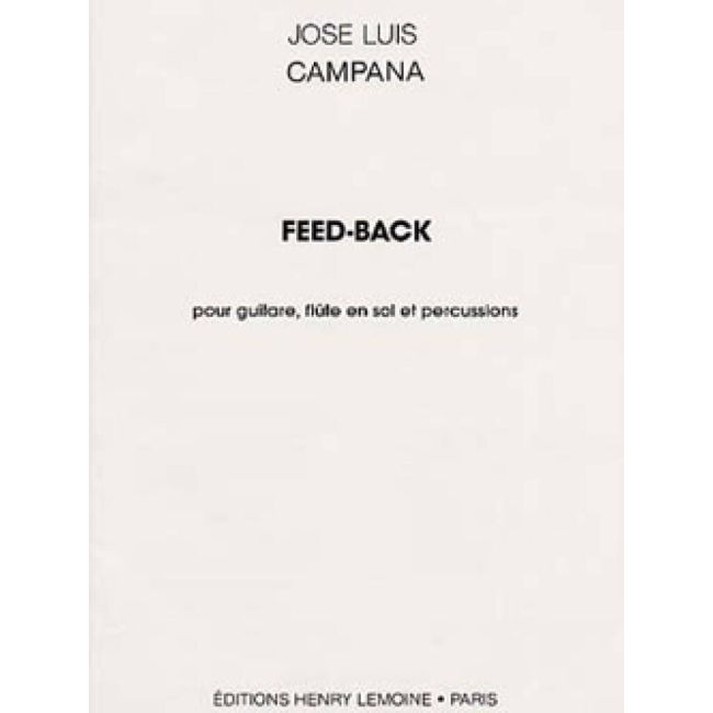 Campana, José-Luis - Feed-Back