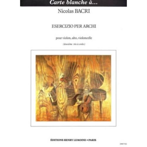 Bacri, Nicolas - Esercizio...