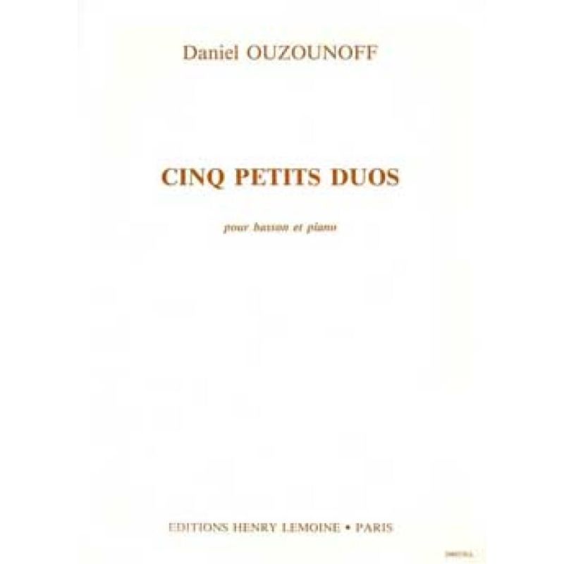 Ouzounoff, Daniel - Petits duos