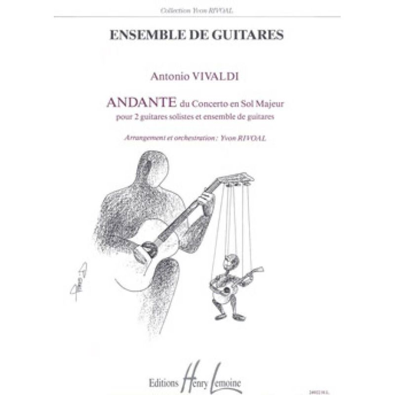 Vivaldi, Antonio - Andante du Concerto en sol maj.