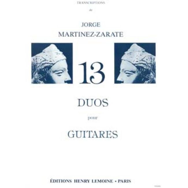 Zarate, Jorge Martinez - Duos (13) - transcription